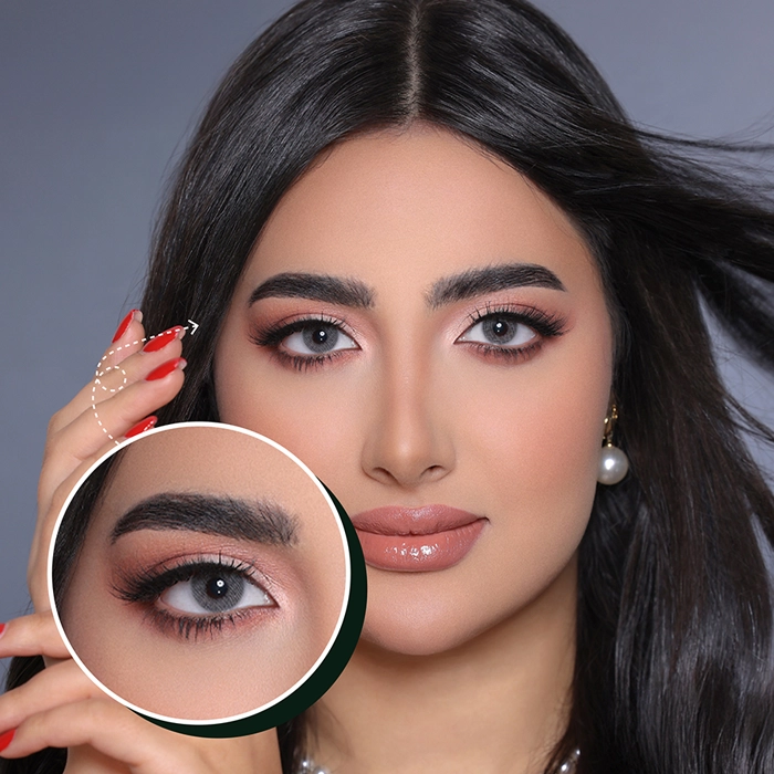 My Lense Monthly Lenses-SMOKY GRAY