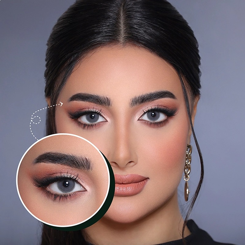 ماي لينس عدسات لاصقة-رمادي
