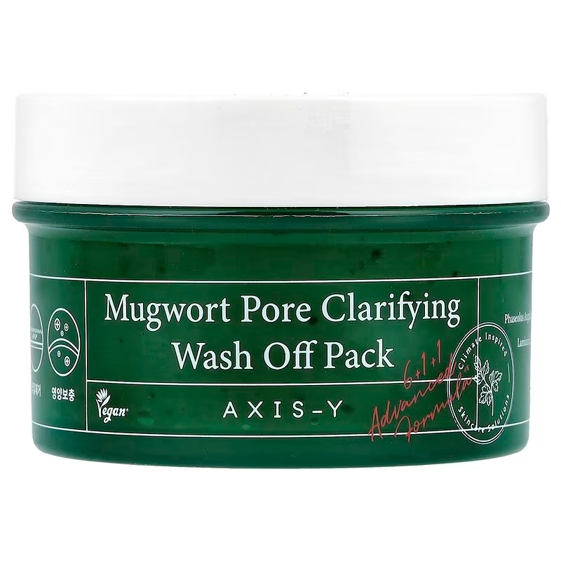 Axis-Y Mugwort Pore Clarifying Wash Off Pack 100 ml