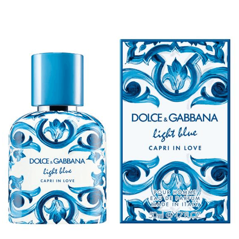 Dolce & Gabbana Light blue Pour homme Capri In Love Male EDP 