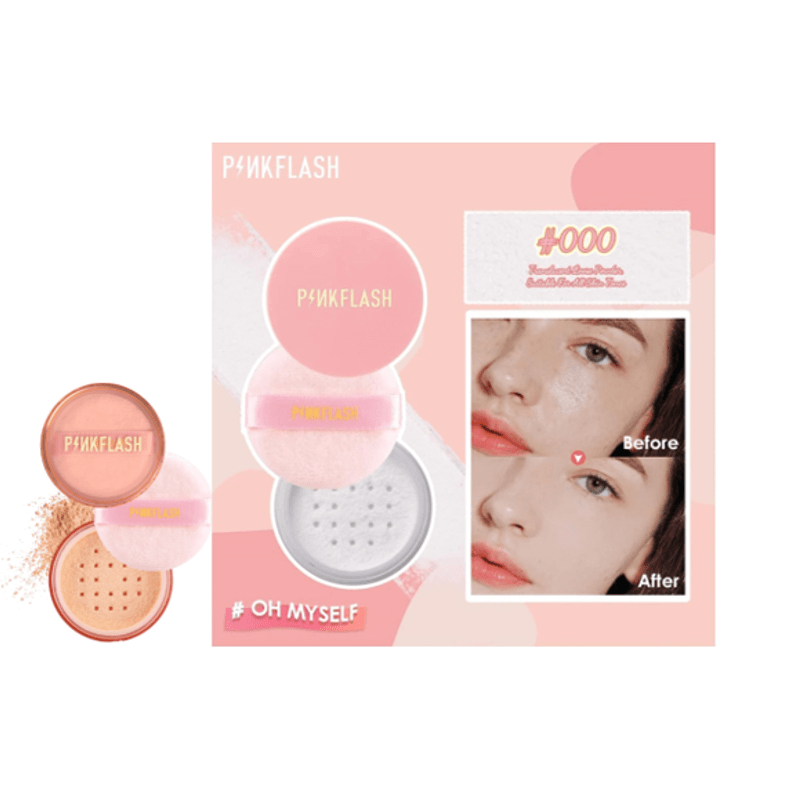 بودرة سائبة بينك فلاش للتحكم باللمعان 