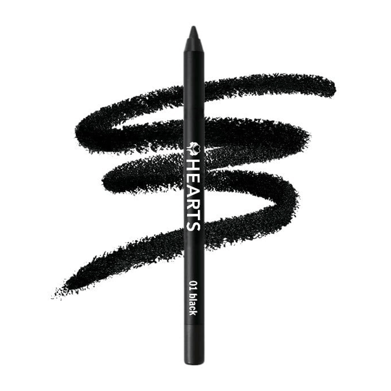 Hearts Waterproof Eyeliner Pencil -1.2 g