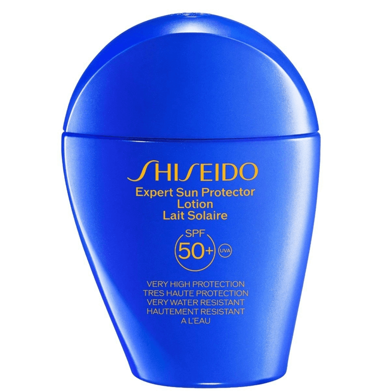 شيسيدو لوشن واقي شمس إكسبيرت بعامل حماية من الشمس 50+ للوجه والجسم