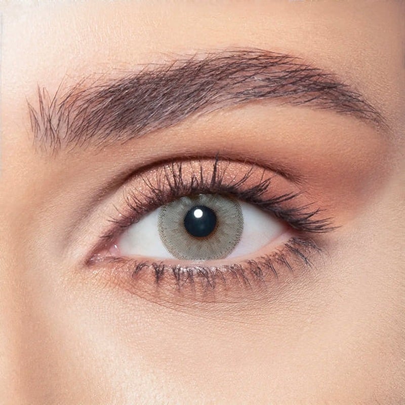 Bella Monthly Contact Lenses - Glow Gray Caramel-2 lenses