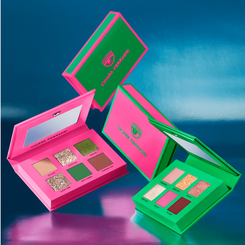 كيارا فيراني باليت آيشادو 6 ألوان – إكستريم بينك