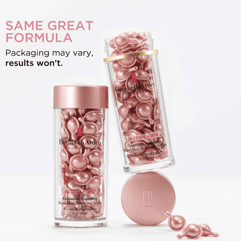 إليزابيث أردن كبسولات ريتينول + اتش بي ار سيراميد لتجديد البشرة 60 كبسولة