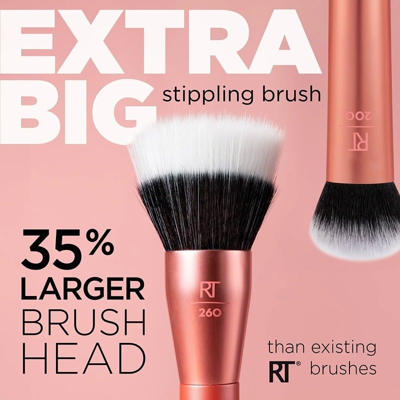 ريل تكنيك فرشاة ستيبيلنج كبيرة جدًا