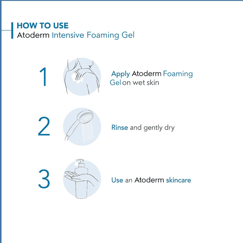 بيوديرما أتوديرم جل منظف إنتنسيف 200 مل