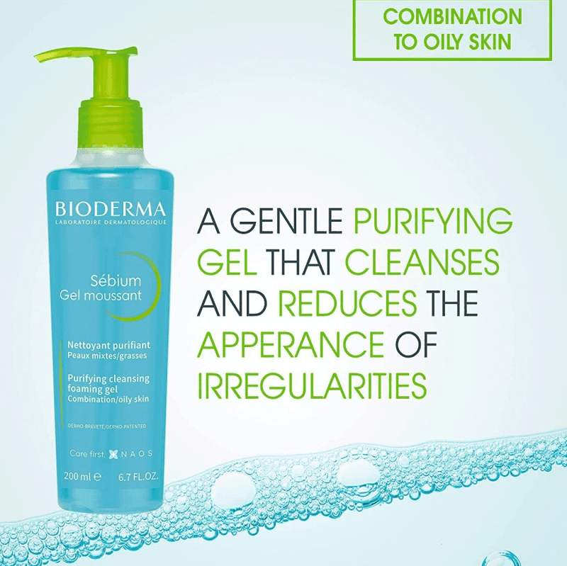Bioderma Sebium Gel Moussant 200 ml