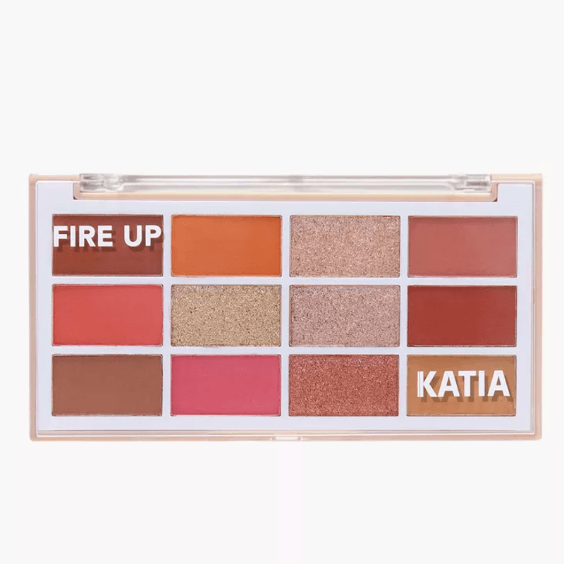 Katia 12 Eyeshadow Palette -Fire Up