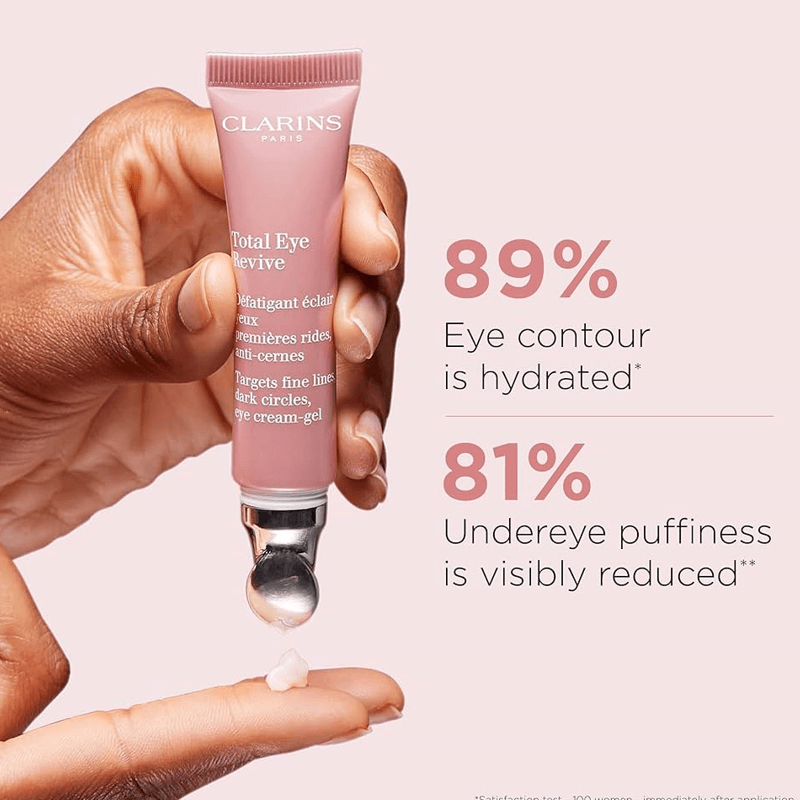 كلارنس توتال آي كريم جيل ريفايف 15 مل