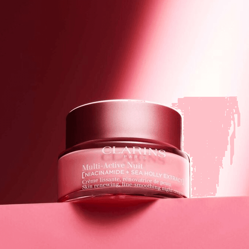 كلارنس مالتي أكتيف كريم ليلي للبشرة الجافة 50 مل