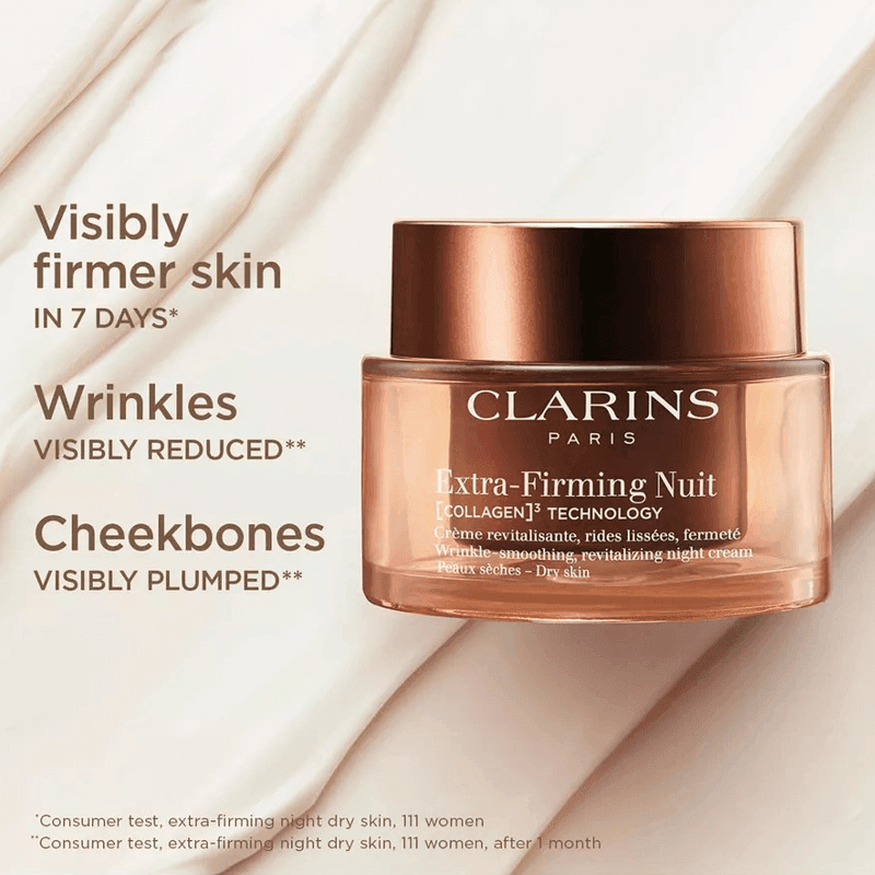 كلارنس إكسترا فيرمينج نايت كريم للبشرة الجافة – 50 مل