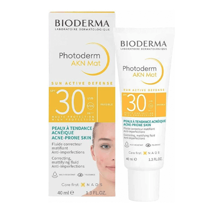 بيوديرما فوتوديرم إيه كيه إن مات بمعامل حماية من الشمس 30 – 40 مل