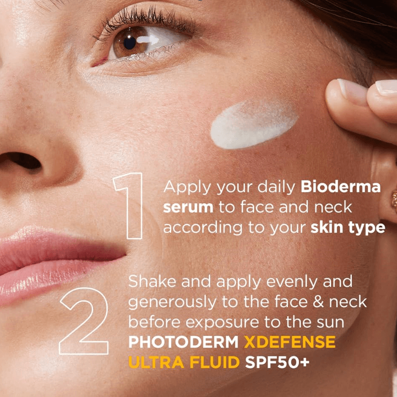 بيوديرما فوتوديرم إكس دفينس ألترا فلويد بمعامل حماية من الشمس 50+ إنفيزيبل 40 مل