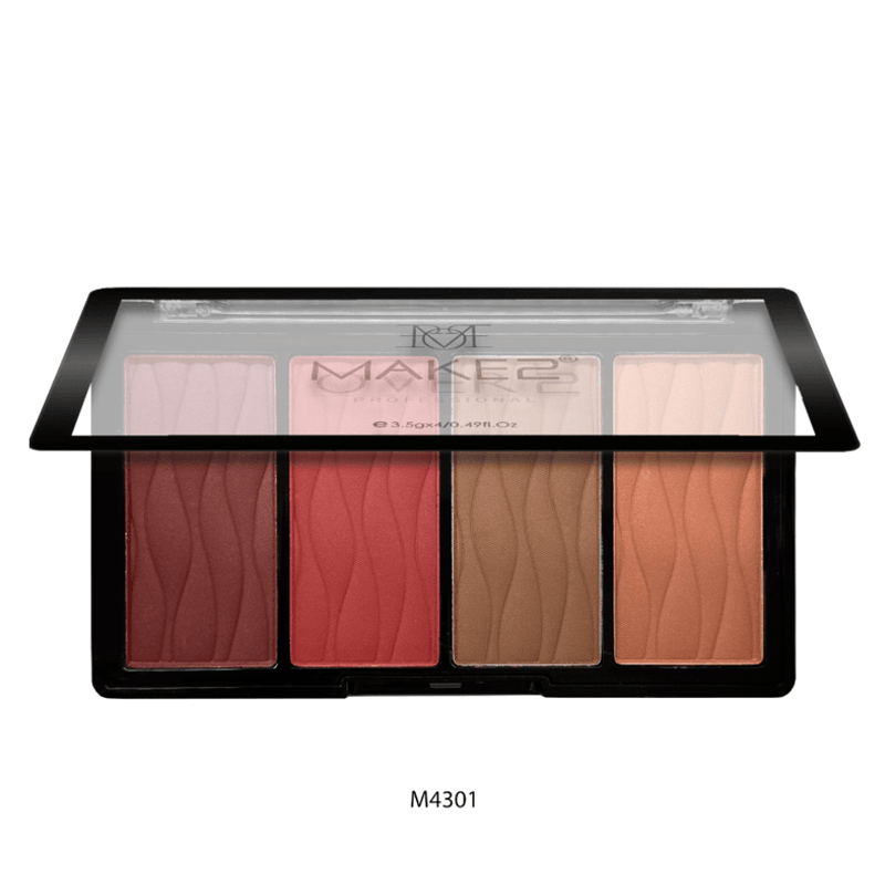 Makeover 22 Blush Palette 4 Color Baby Blush-M4301