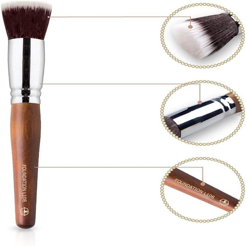 ليف كوزمتيكس فرشاة كريم أساس L108