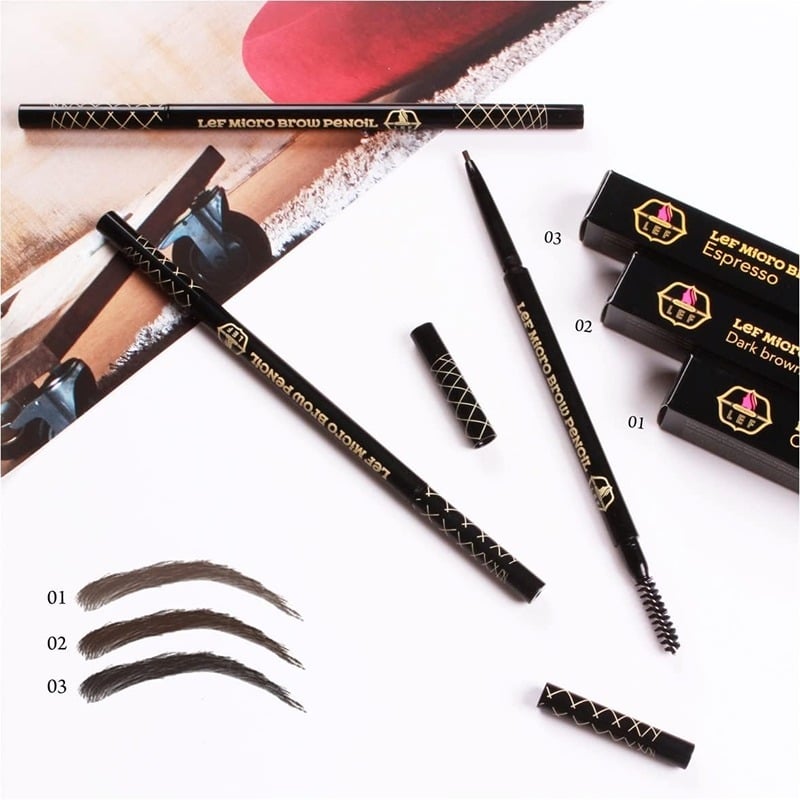 ليف كوزمتيكس قلم حواجب ميكرو شوكولاتة 01