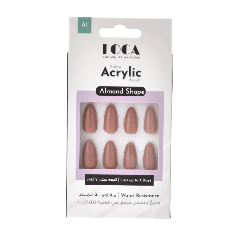 لوكا أظافر أكريليك شكل لوز نود – A1