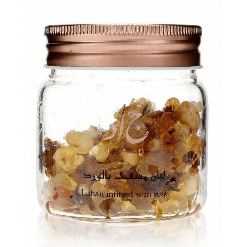 جاد لبان معطر بالورد بخور 80 جم