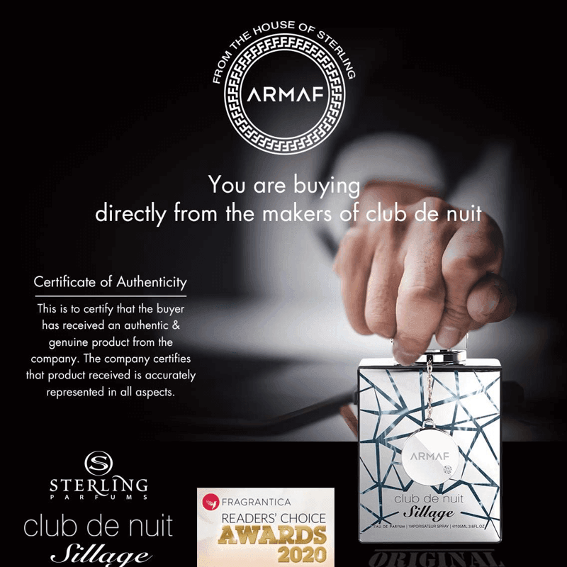 أرماف كلوب دي نوي سيلاج - 105 مل أو دي بارفان