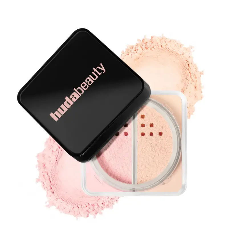 Huda Beauty Easy Bake Loose Powder Duo - Cherry Peach