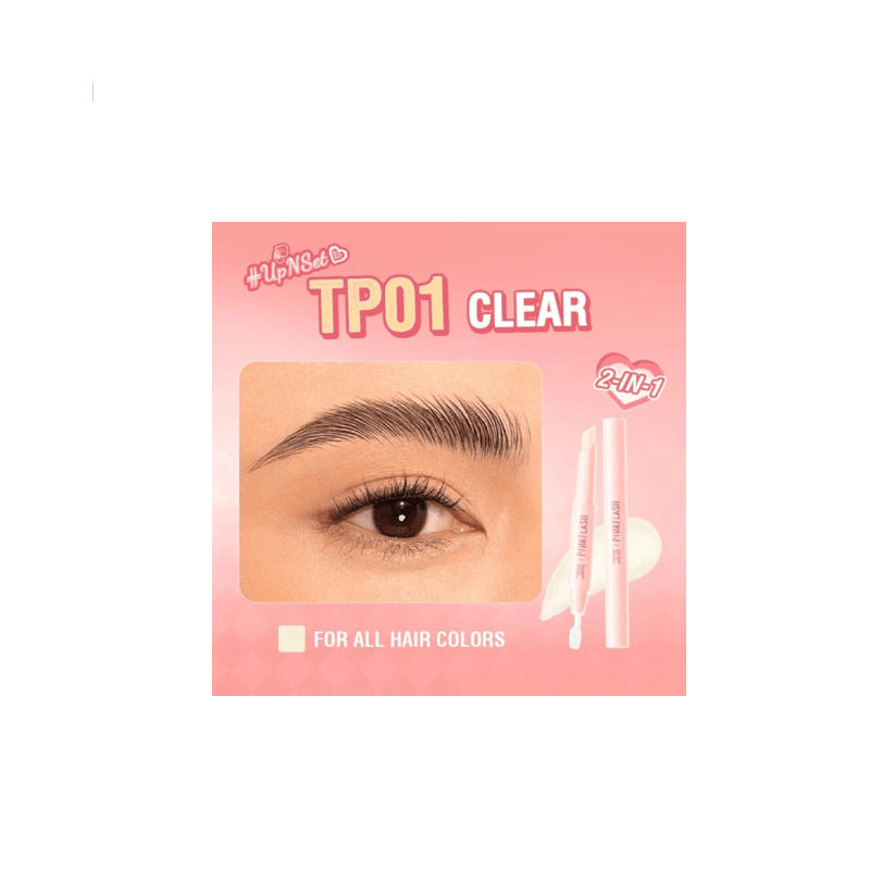 Pink Flash 2-In-1 Waterproof Eyebrow Wax With Brush - Tp01