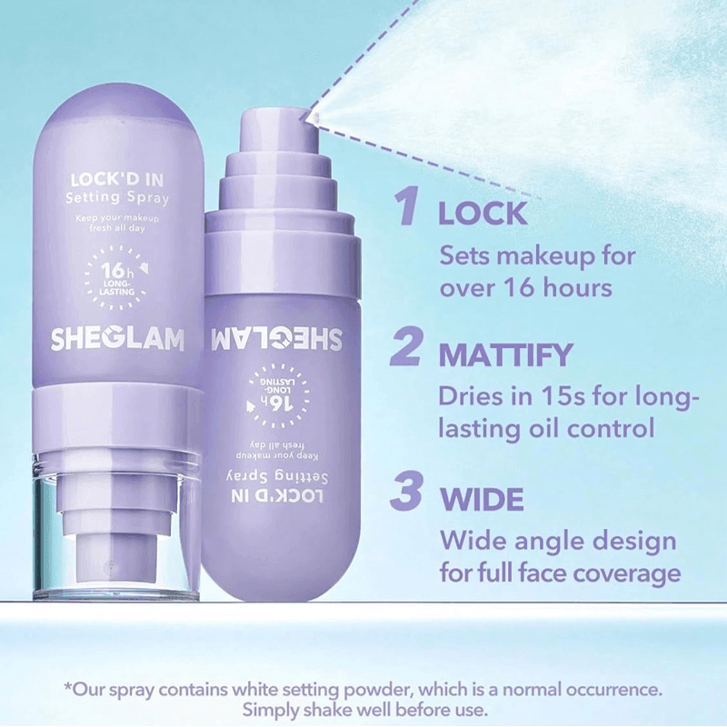 شيجلام لوكد إن سبراي مثبت مكياج