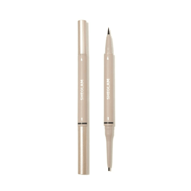 sheglam eyebrow pencil 2 in 1 chocolate
