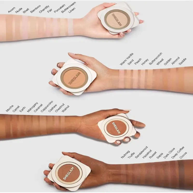 شيجلام سكين فوكس بودرة أساس عالية التغطية