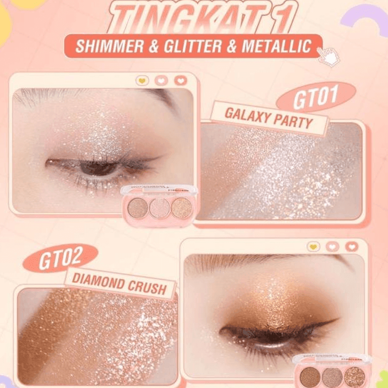 بينك فلاش آيشادو تريو Pk01 بي إف-إي23