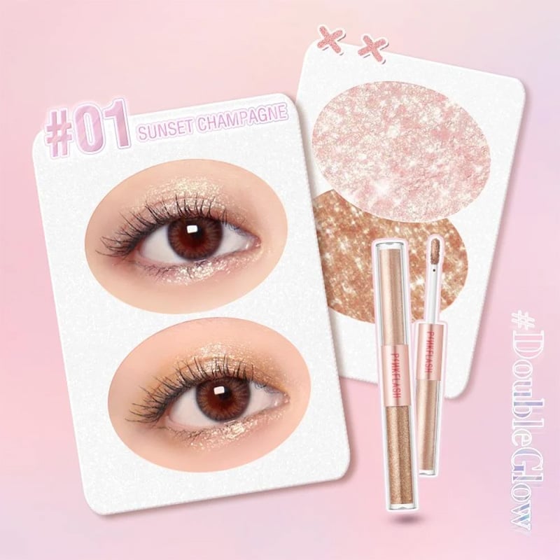 Pink Flash Multi-Color Liquid Eyeshadow (01)
