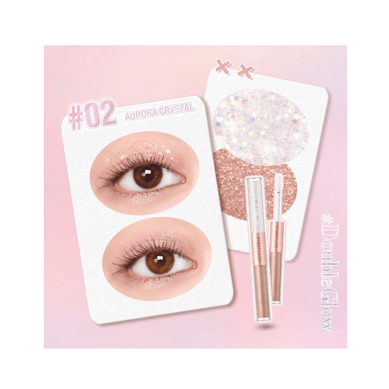 بينك فلاش آيشادو سائل ملون (02)