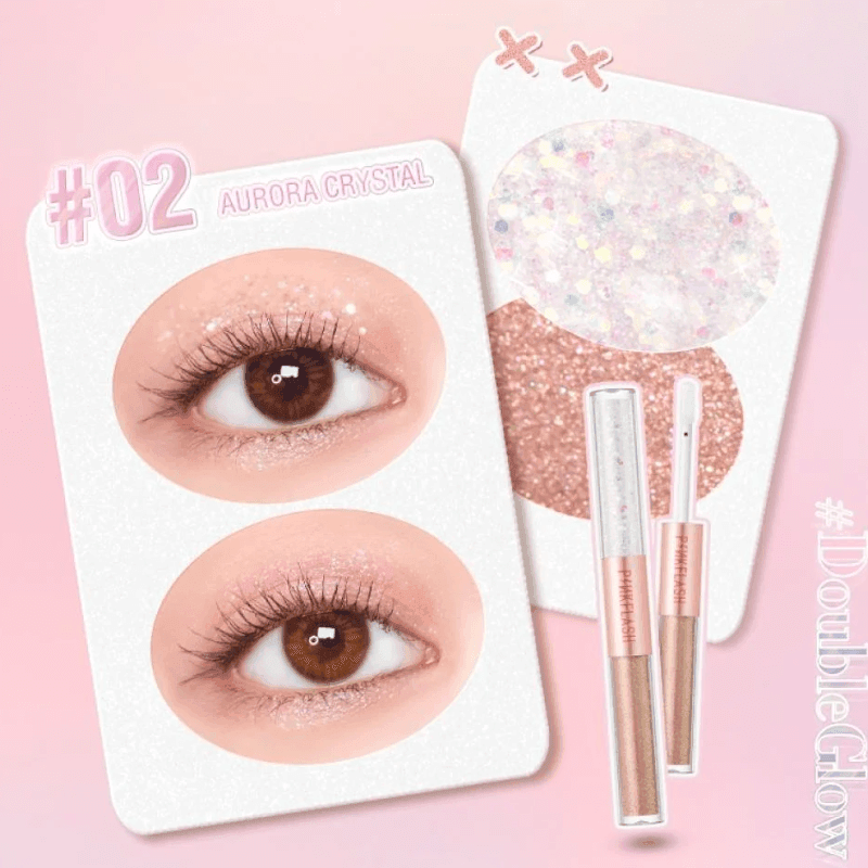 بينك فلاش آيشادو سائل ملون (02)