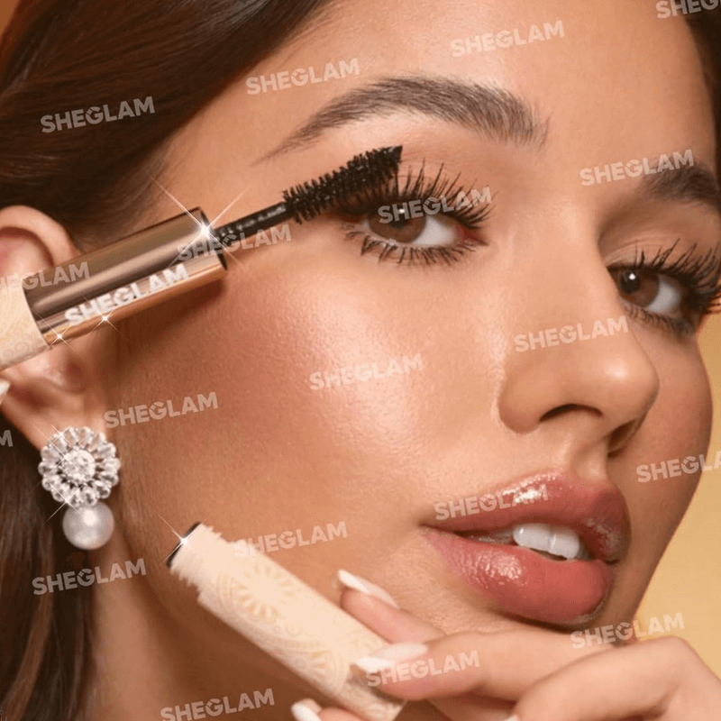 شيجلام أول إن ون 24K ماسكارا مقاومة للماء أسود