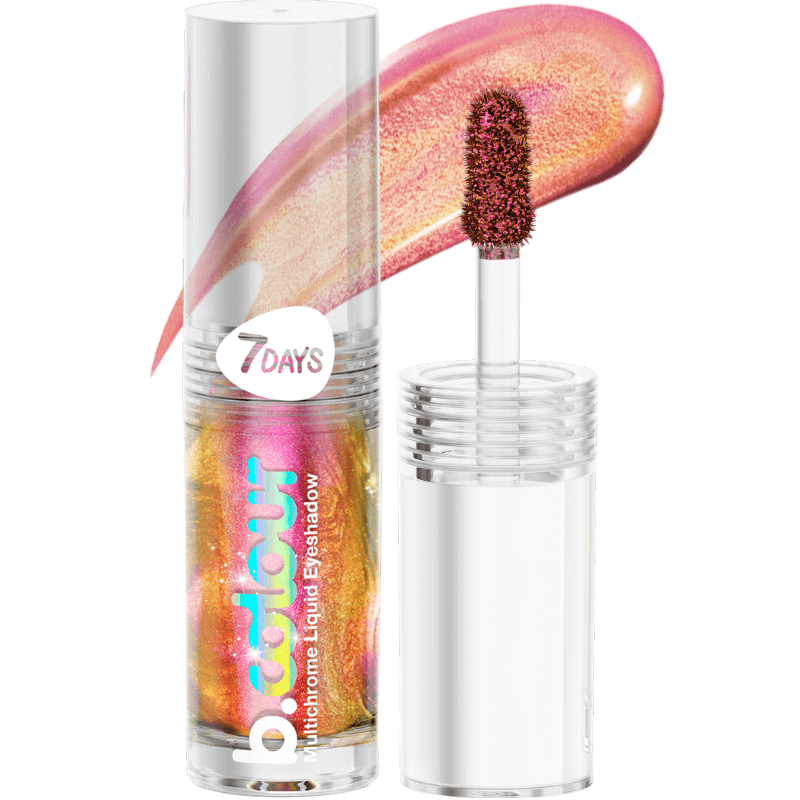 7DAYS B.COLOUR Multichrome liquid eyeshadow 07 Cherry Blossom, 1,5 ml