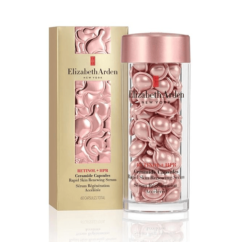 ELIZABETH ARDEN Retinol + Hpr Ceramide Capsules Rapid Skin Renewing Serum 60 Piece