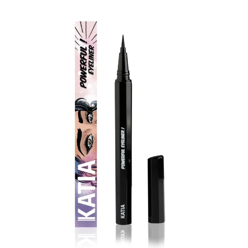 Katia Powerful! Liquid Eyeliner - Black