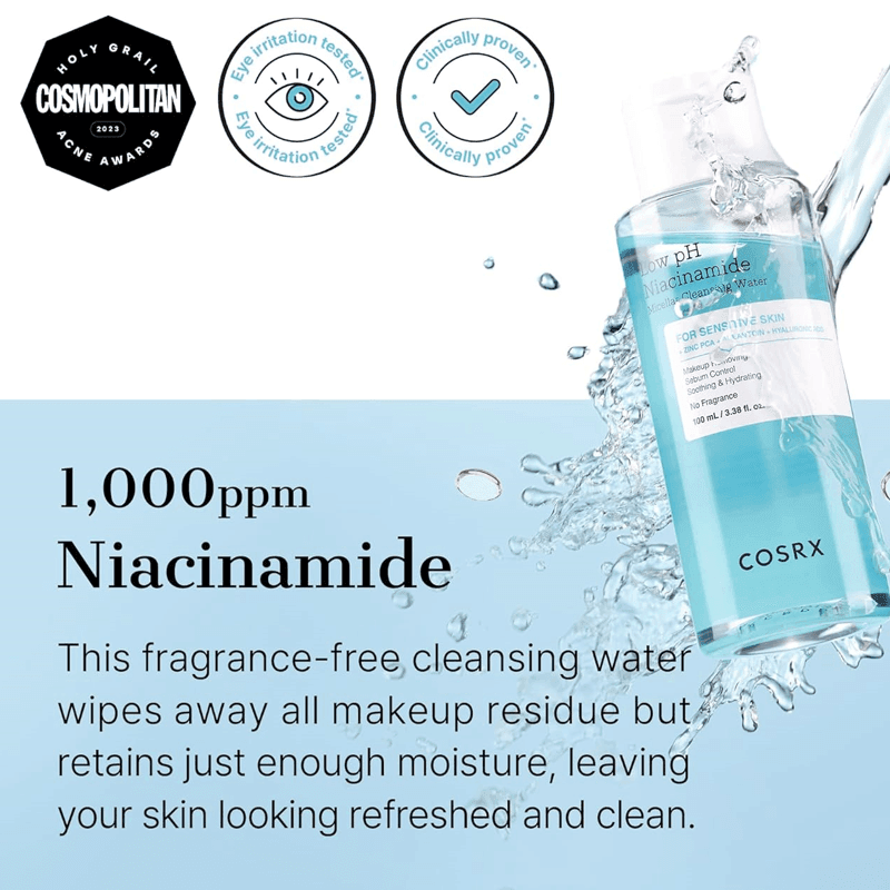 كوسركس ماء تنظيف ميسيلار نياسيناميد 100 مل