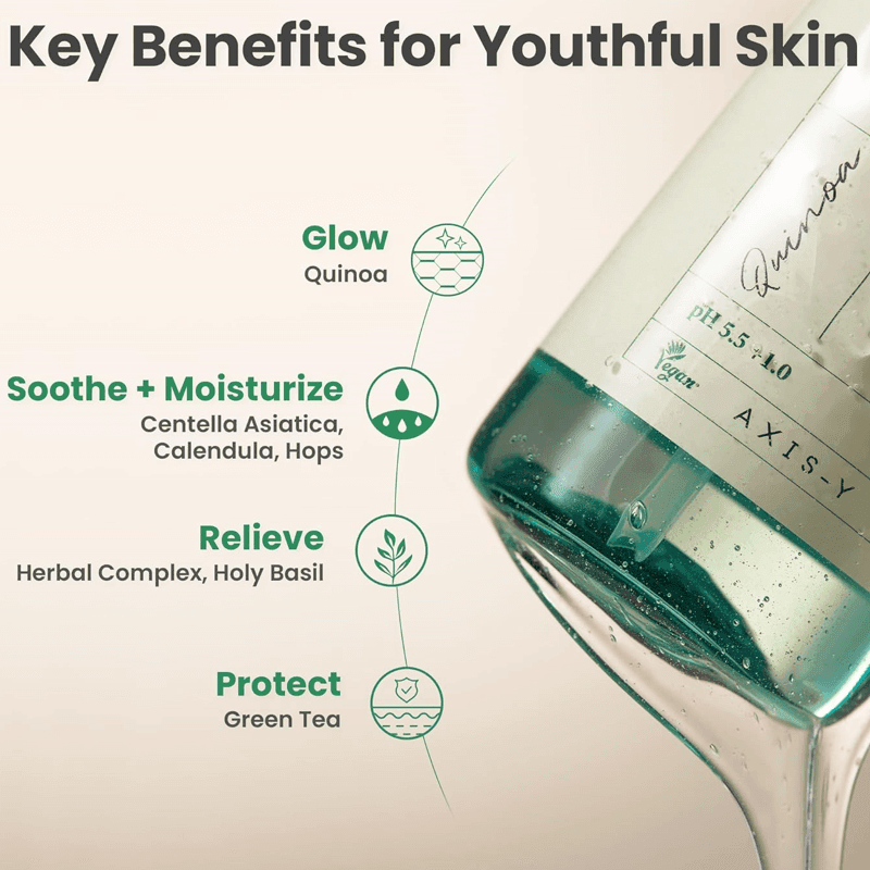 أكسيس واي جل منظف كينوا وان ستيب 180 مل