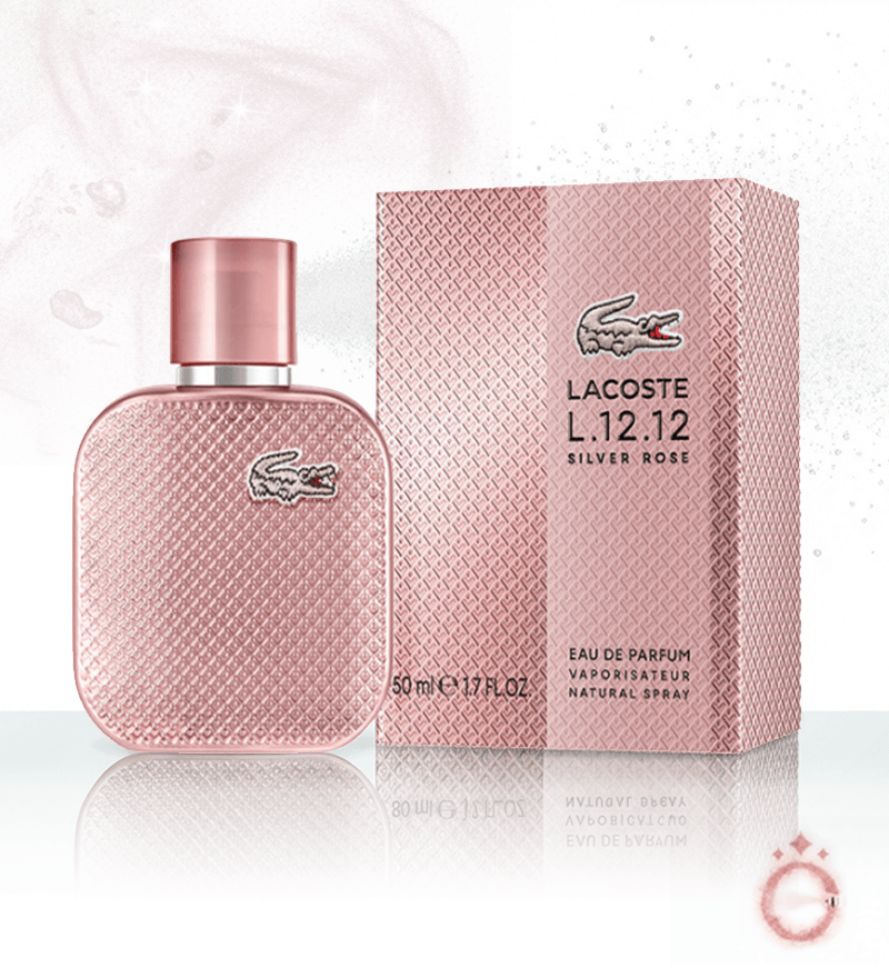 LACOSTE SILVER ROSE EDP for Women 100ML