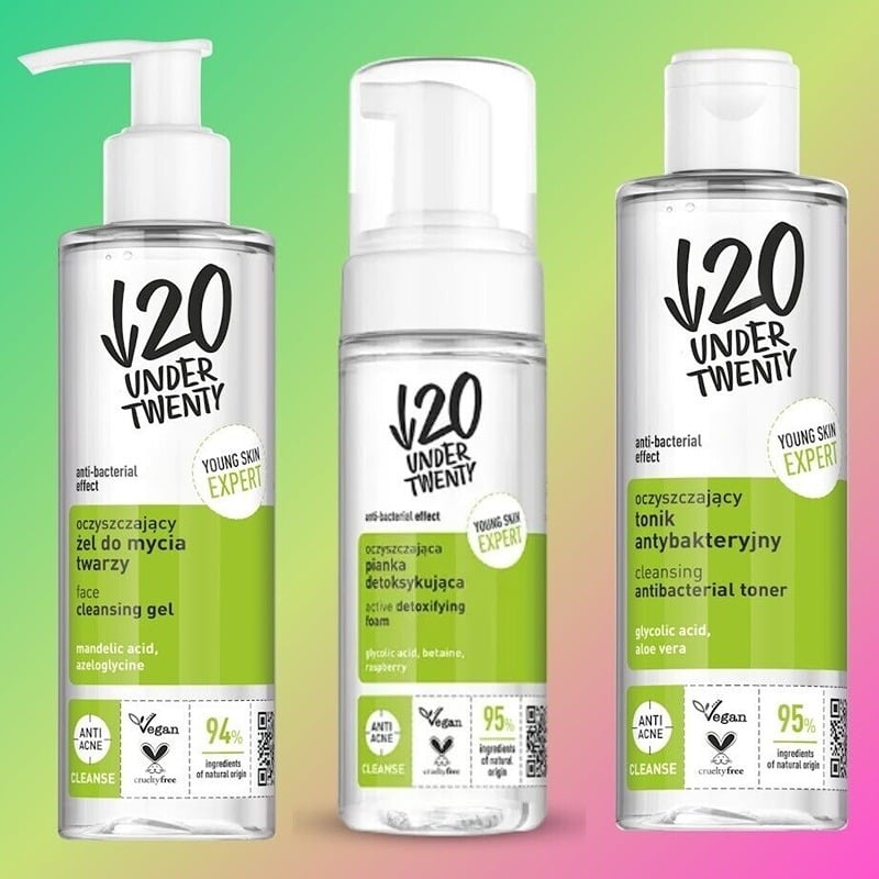 أندر توينتي تونر للوجه مضاد لحب الشباب