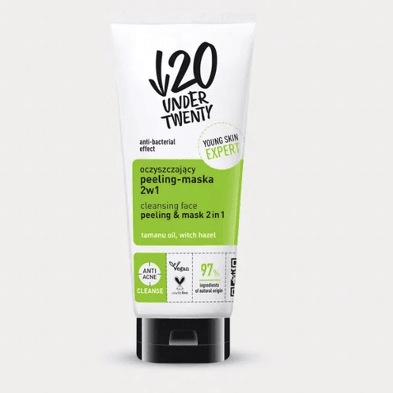 أندر توينتي ماسك تقشير وتنقية 2 في 1